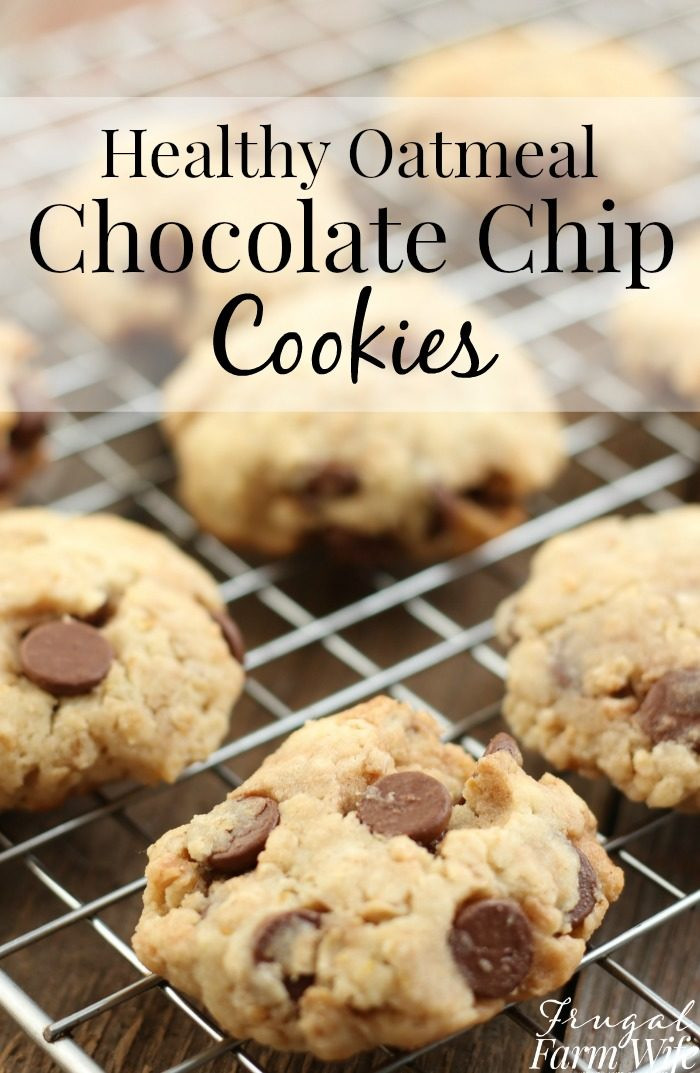 Choc Chip Oatmeal Cookies Healthy
 Best Healthy Oatmeal Chocolate Chip Cookie Recipe – Check