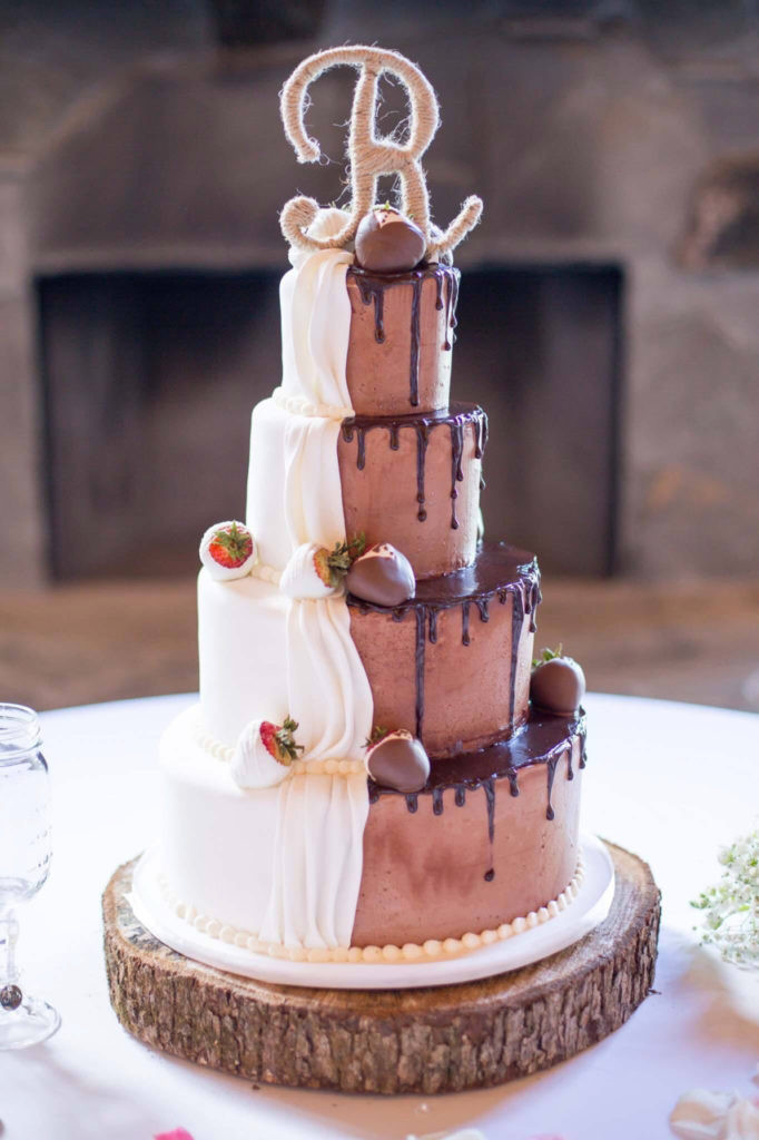 Chocolate And Vanilla Wedding Cakes
 Nashville Sweets