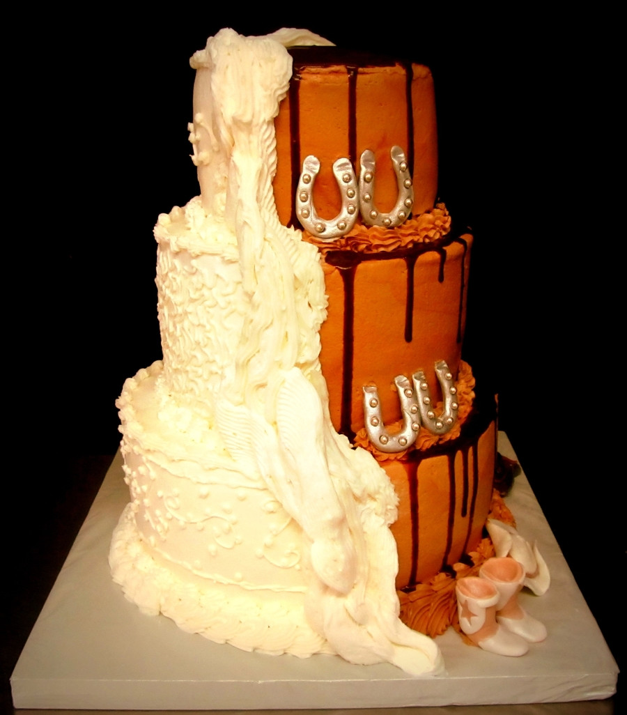 Chocolate And Vanilla Wedding Cakes
 Vanilla And Chocolate Wedding Cake CakeCentral