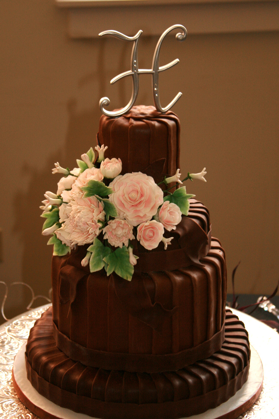 Chocolate Buttercream Wedding Cakes
 chocolate buttercream wedding cakes