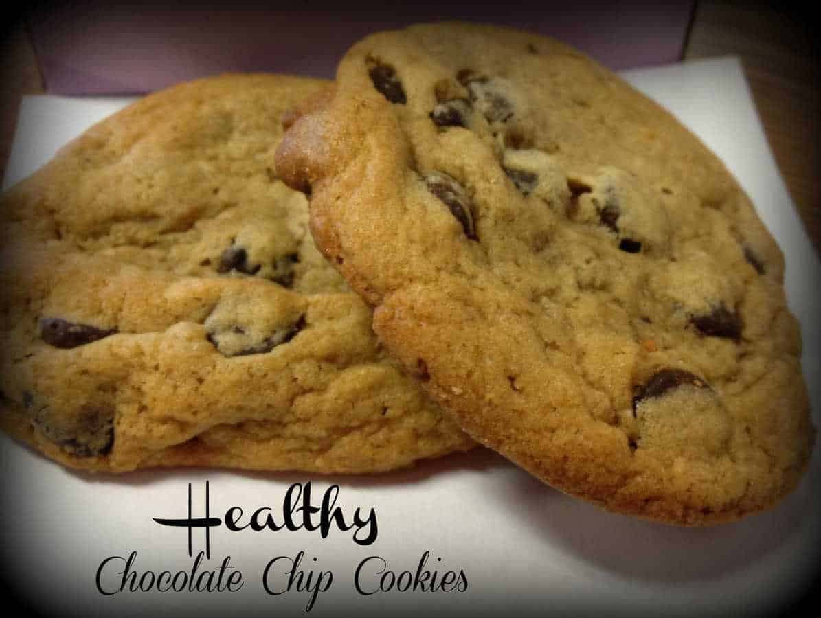 Chocolate Chip Cookies Recipe Healthy
 My Version Healthy Chocolate Chip Cookie Recipe Just 2