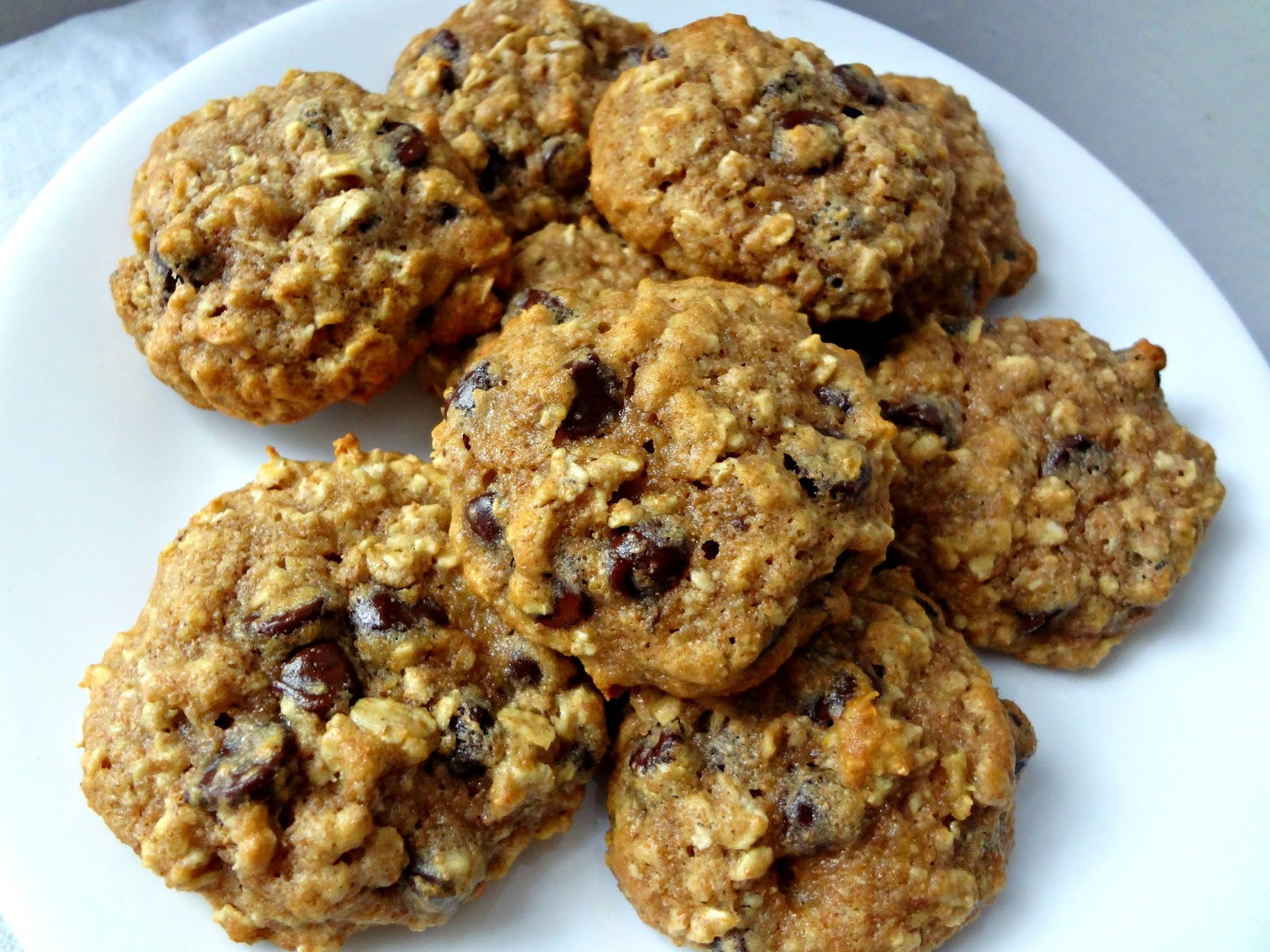 Chocolate Chip Oatmeal Cookies Healthy
 The Cooking Actress Healthy Oatmeal Chocolate Chip Cookies