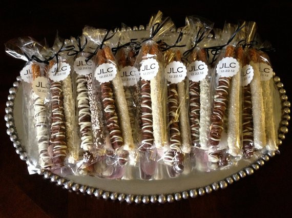 Chocolate Covered Pretzels Wedding Favor
 Items similar to Wedding Bridal Shower Hotel Bag