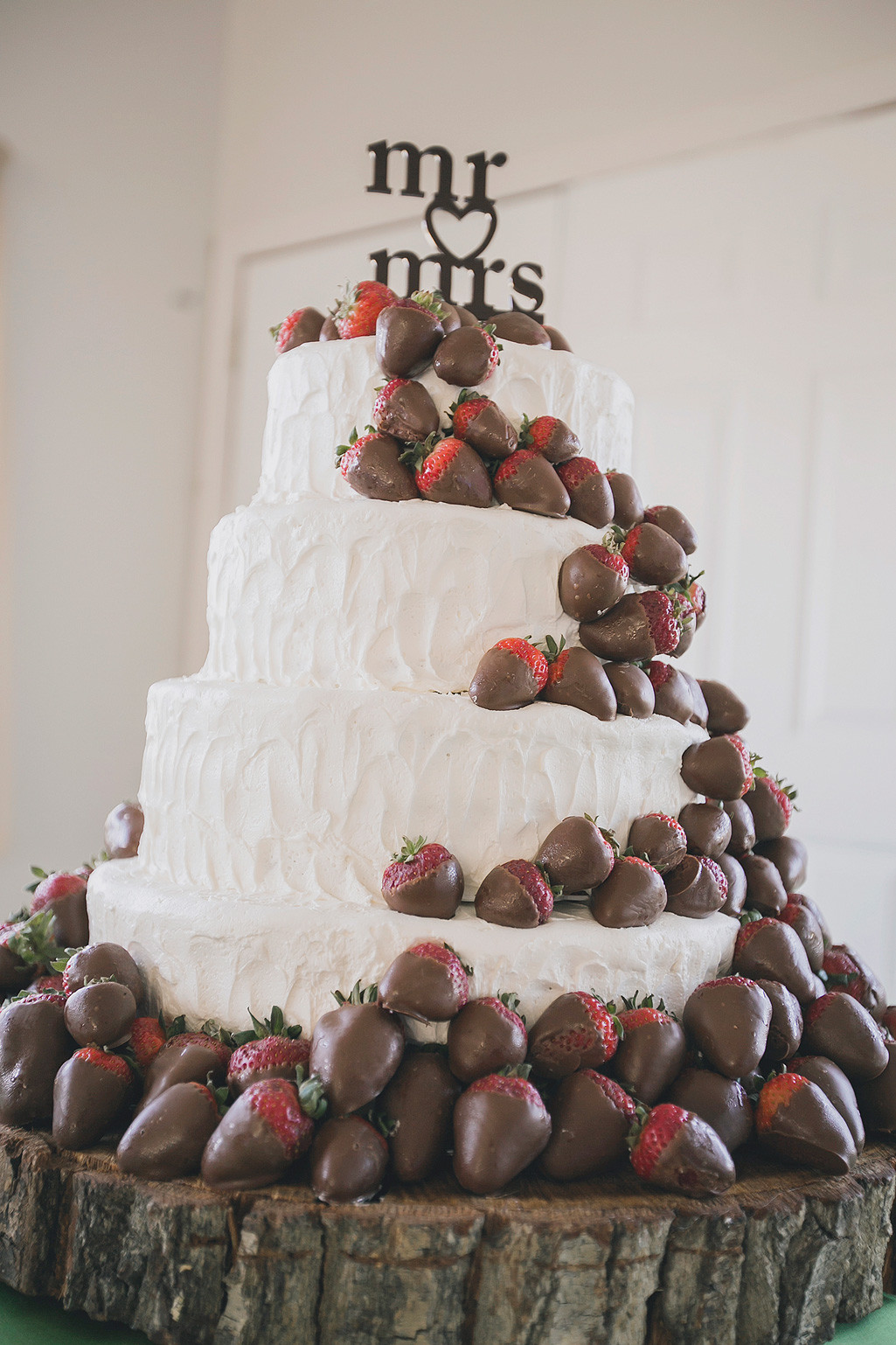 Chocolate Covered Strawberries Wedding Cakes
 Bright DIY Fall WeddingTruly Engaging Wedding Blog