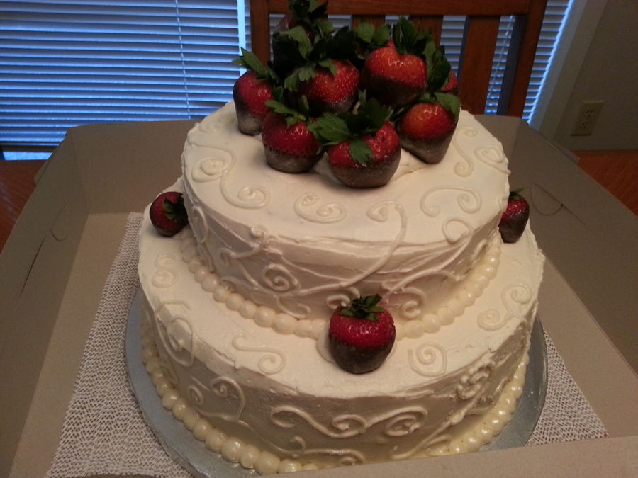 Chocolate Covered Strawberries Wedding Cakes
 Chocolate Covered Strawberries Wedding Shower Cake