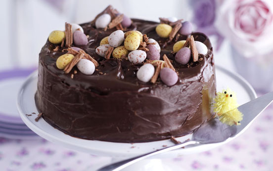 Chocolate Easter Cake
 Easter chocolate fudge cake recipe goodtoknow