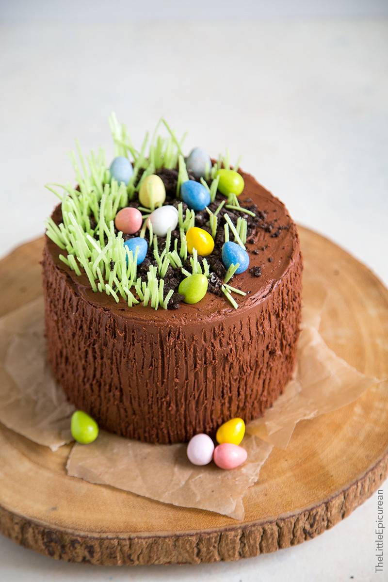 Chocolate Easter Cake
 Easter Egg Chocolate Cake The Little Epicurean