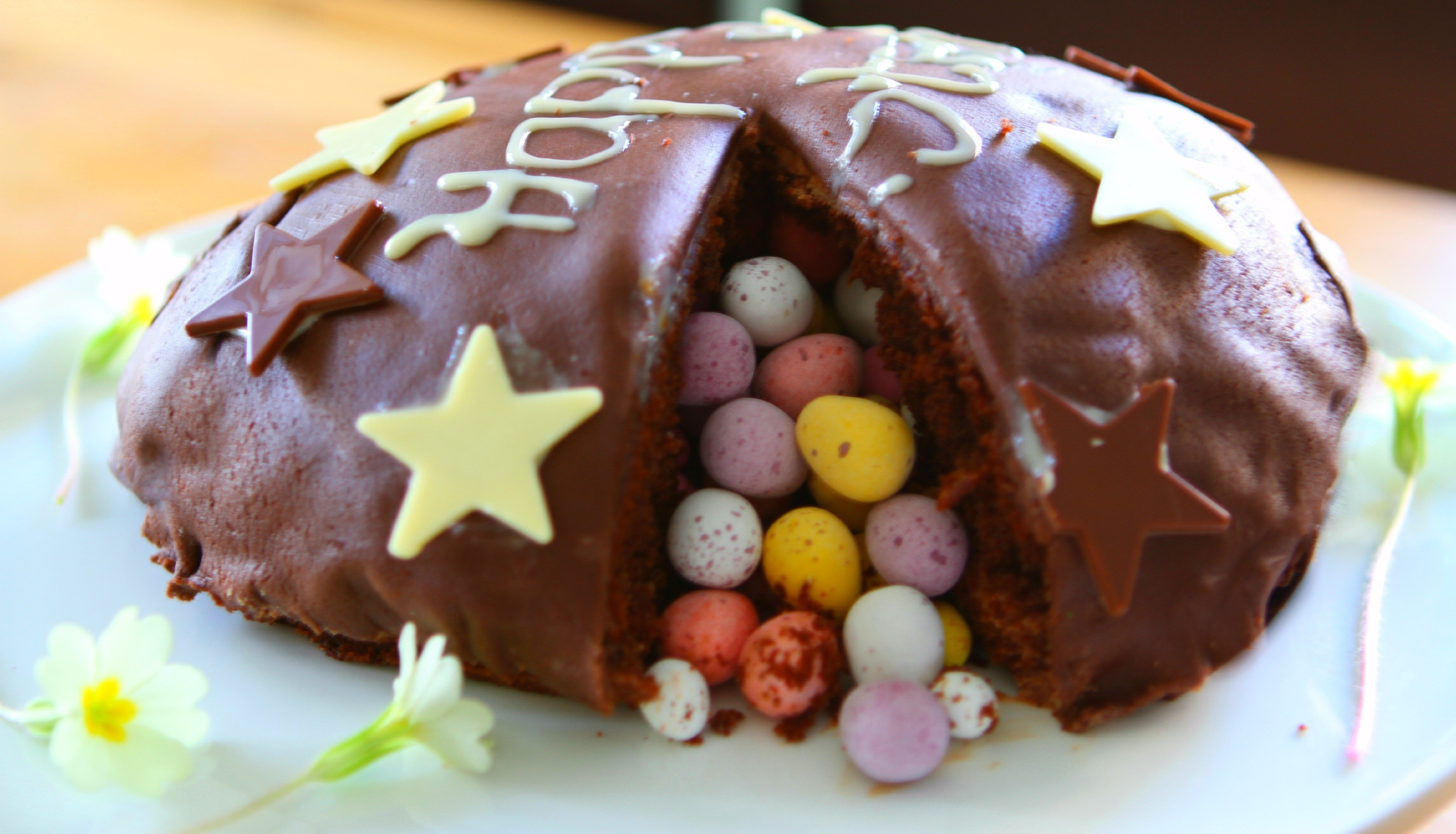 Chocolate Easter Cake
 Chocolate Easter Egg Pinata Cake mummy mishaps