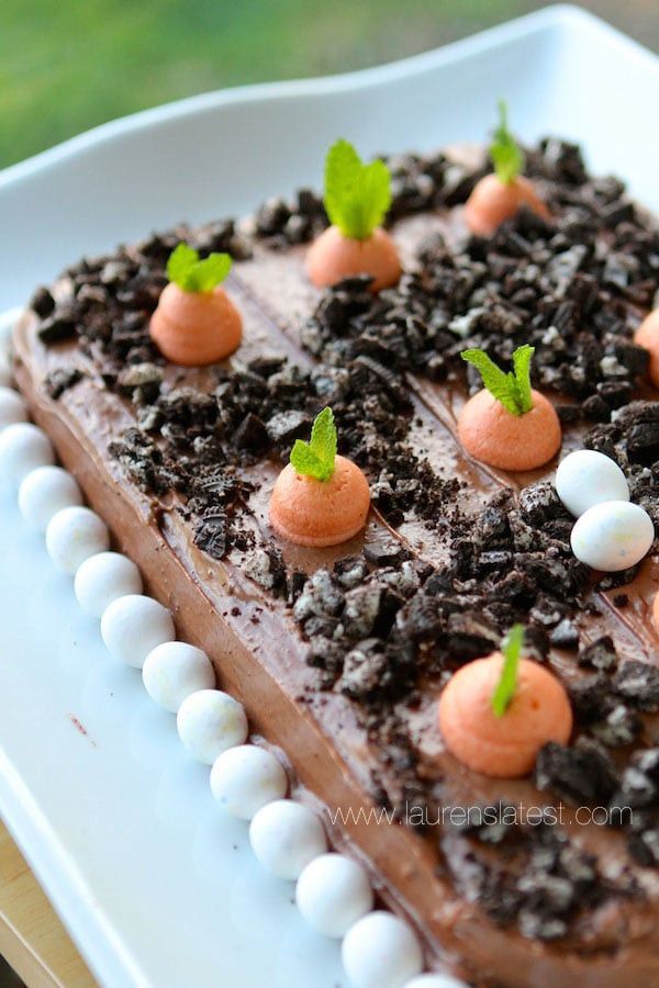Chocolate Easter Desserts Recipe
 Planted Carrot Chocolate Easter Cake