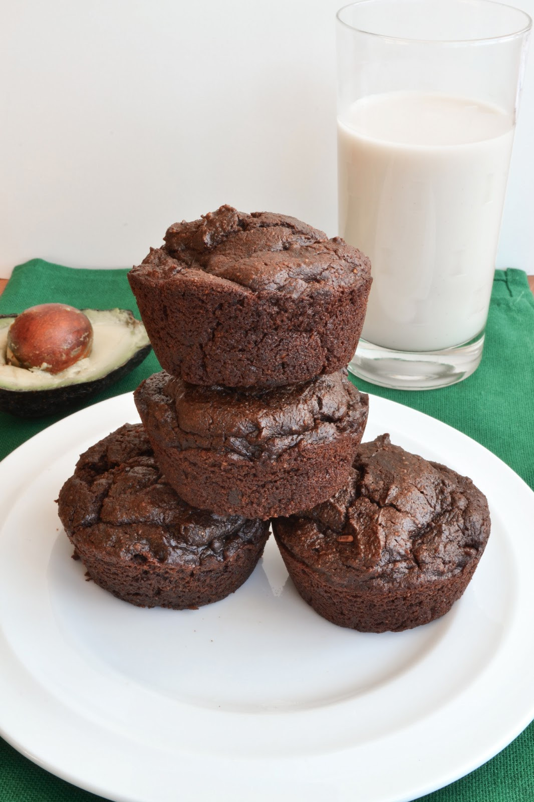 Chocolate Muffins Healthy
 Healthy Chocolate Avocado Muffins She Bakes Here
