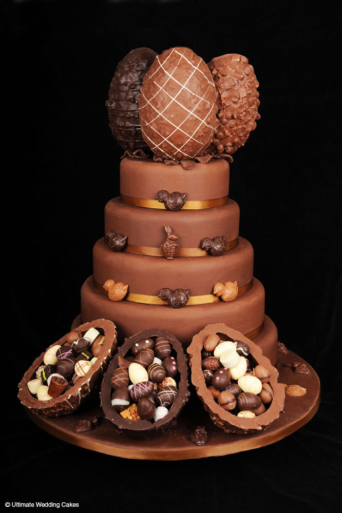 Chocolate Wedding Cake
 Chocolate Cakes Ultimate Wedding Cakes Cheshire