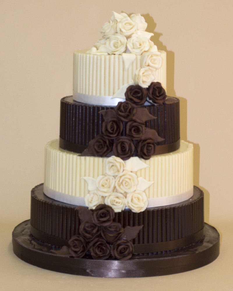 Chocolate Wedding Cakes Pictures
 Buy Chocolate Wedding Cakes and White Chocolate Wedding