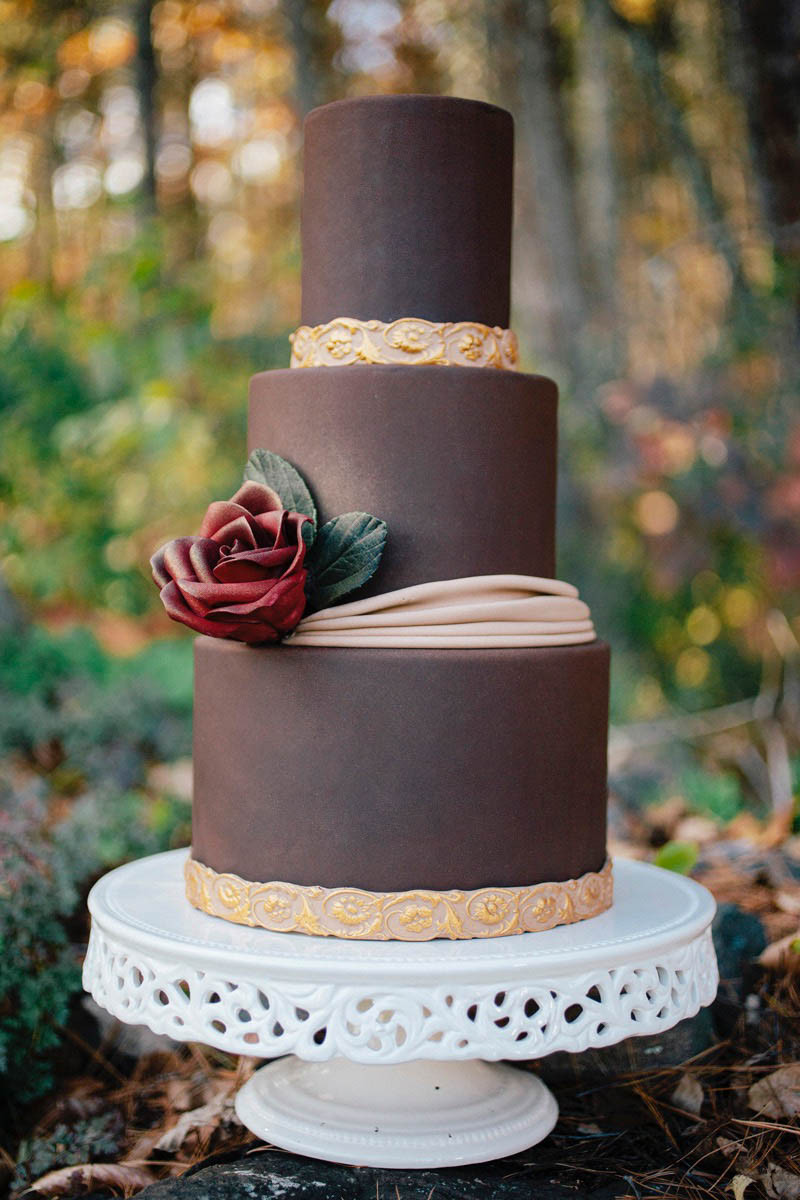 Chocolate Wedding Cakes
 A Delicious Foolproof Chocolate Fondant Recipe