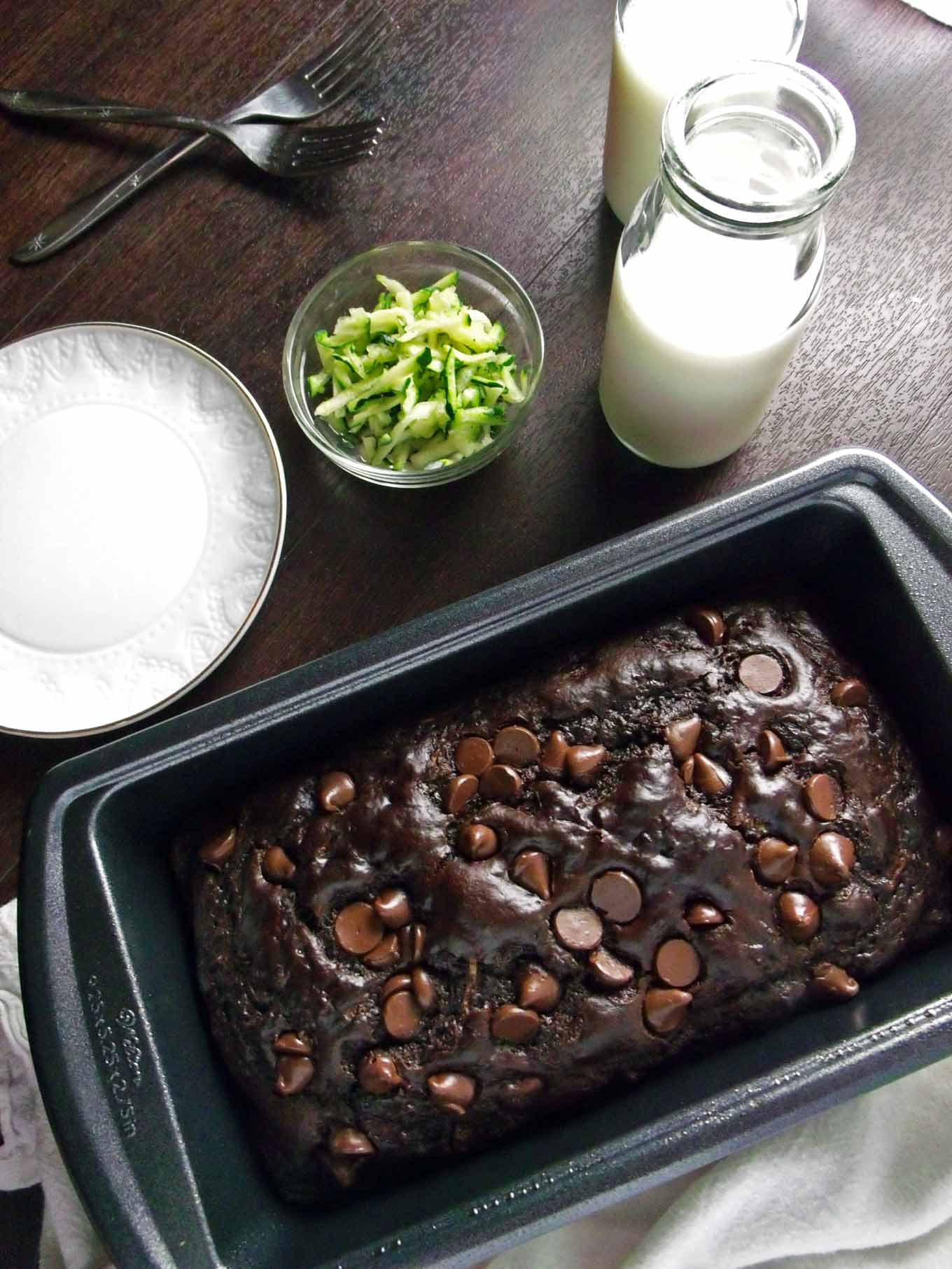 Chocolate Zucchini Bread Healthy
 Healthy Chocolate Zucchini Bread