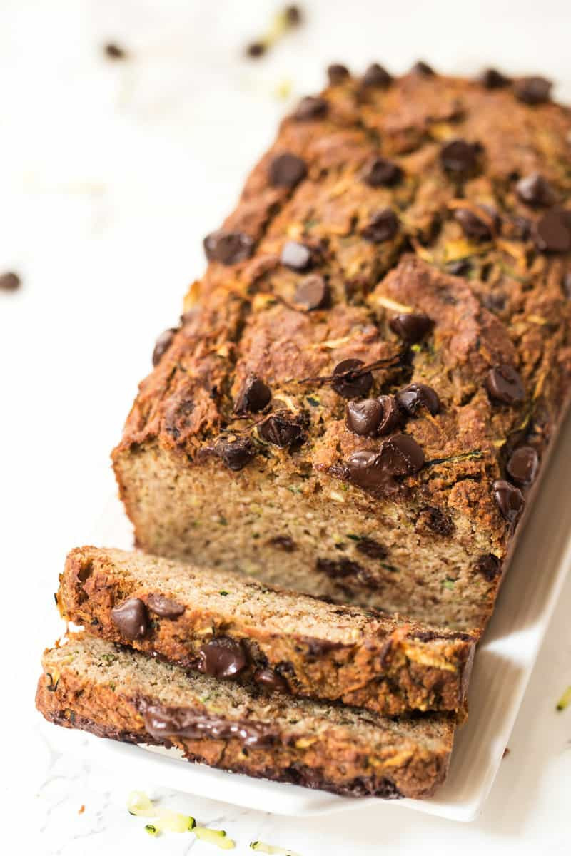 Chocolate Zucchini Bread Healthy
 Healthy Chocolate Chip Zucchini Bread Simply Quinoa