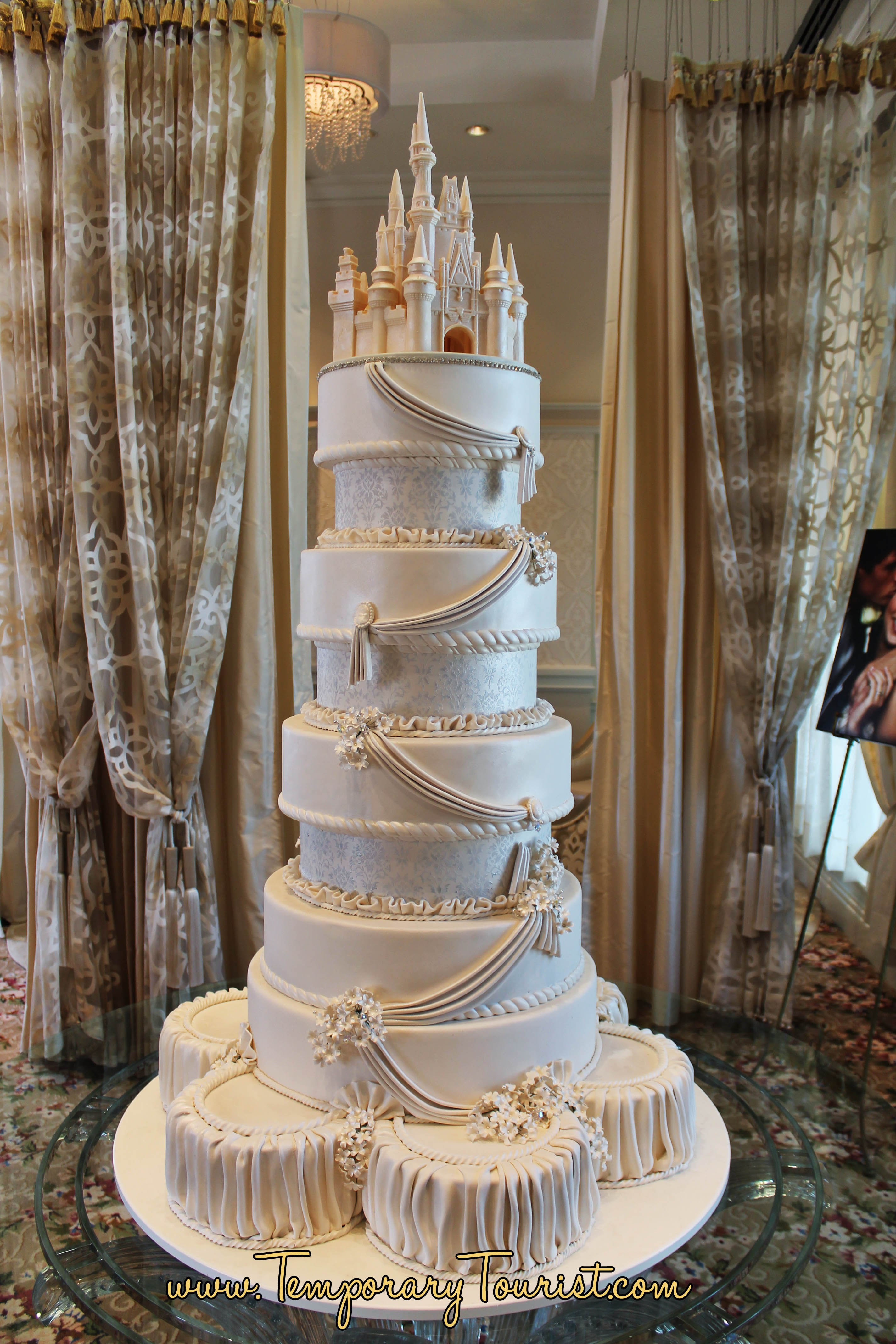 Cinderalla Wedding Cakes
 Walt Disney Worlds Wedding Pavilion Francs Wedding