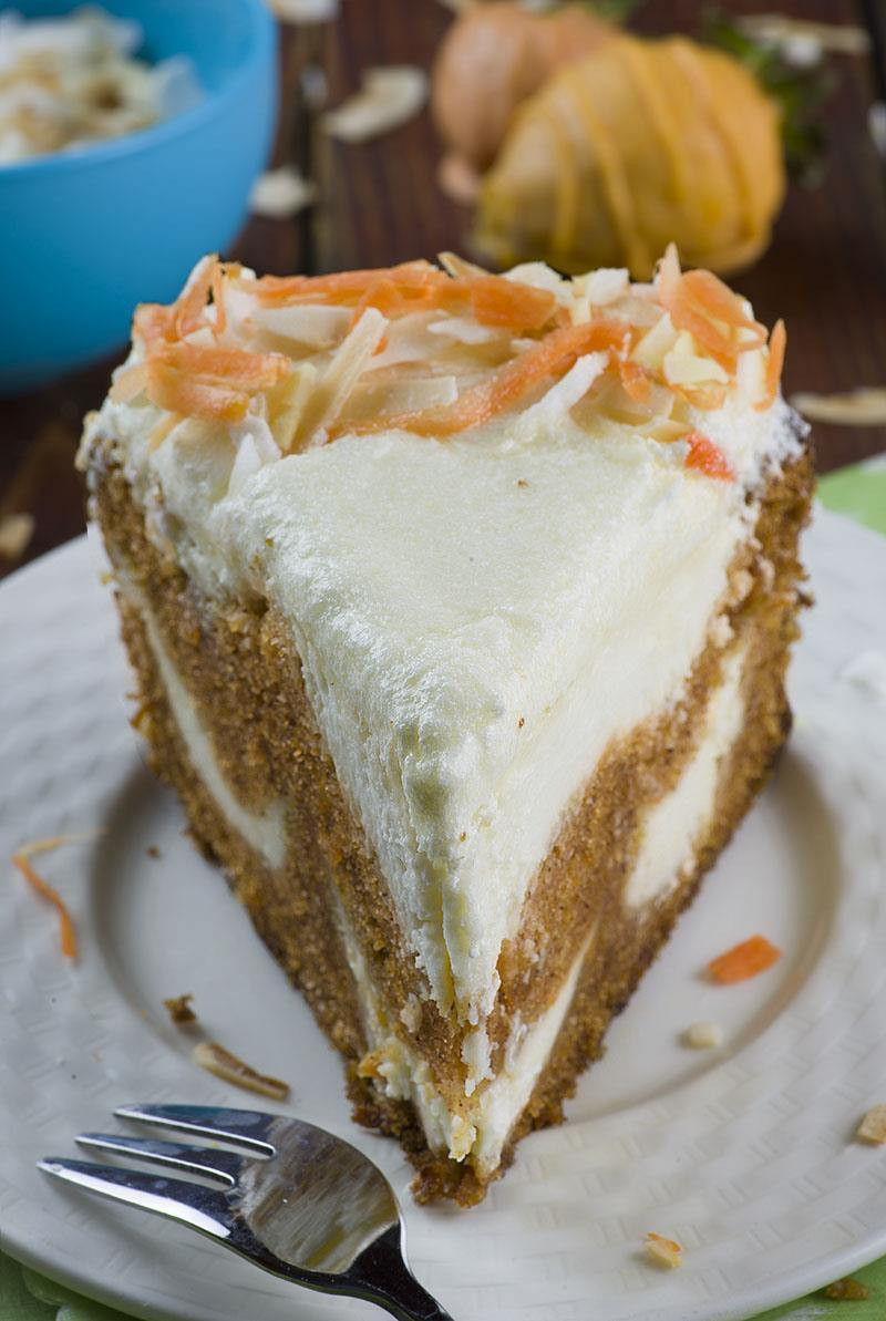 Classic Easter Desserts
 Carrot Cake Cheesecake Easter version