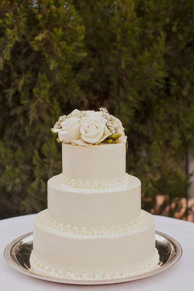 Classic White Wedding Cake Recipe
 Classic White Fondant Wedding Cake Elizabeth Anne