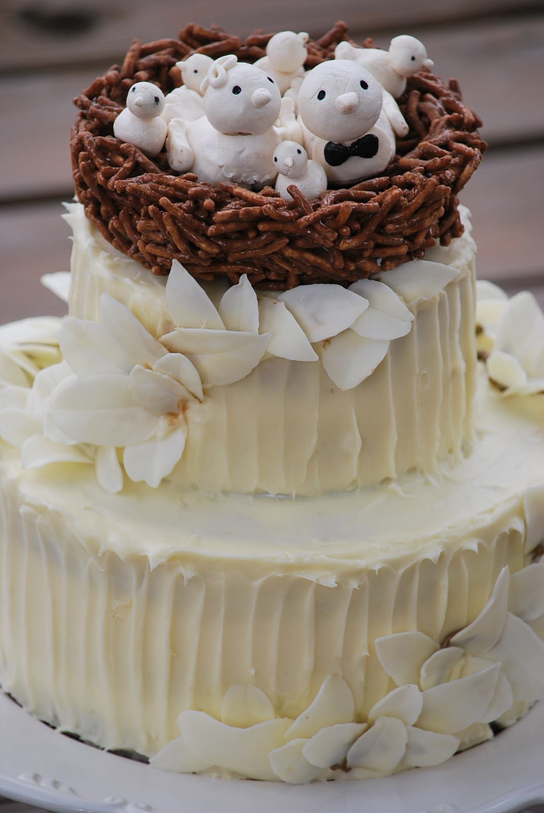 Classic White Wedding Cake Recipe
 Traditional white wedding cake recipe idea in 2017