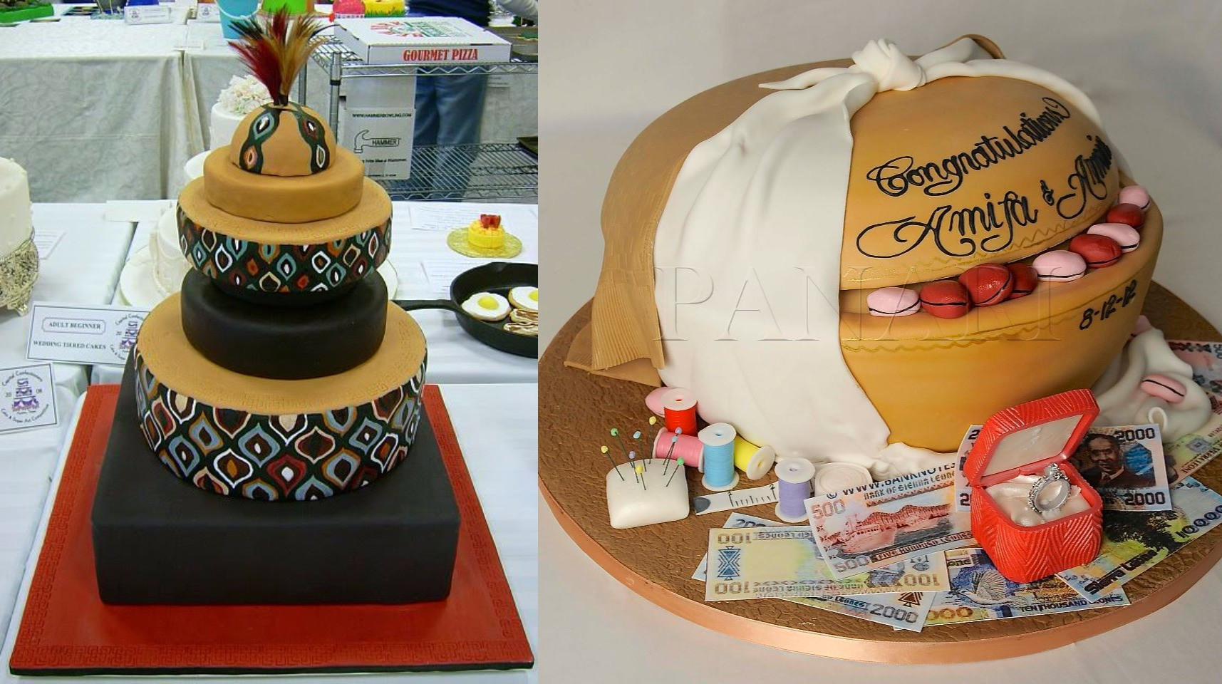Classical Wedding Cakes
 These Ghanaian Traditional Wedding Cakes Are Spectacular