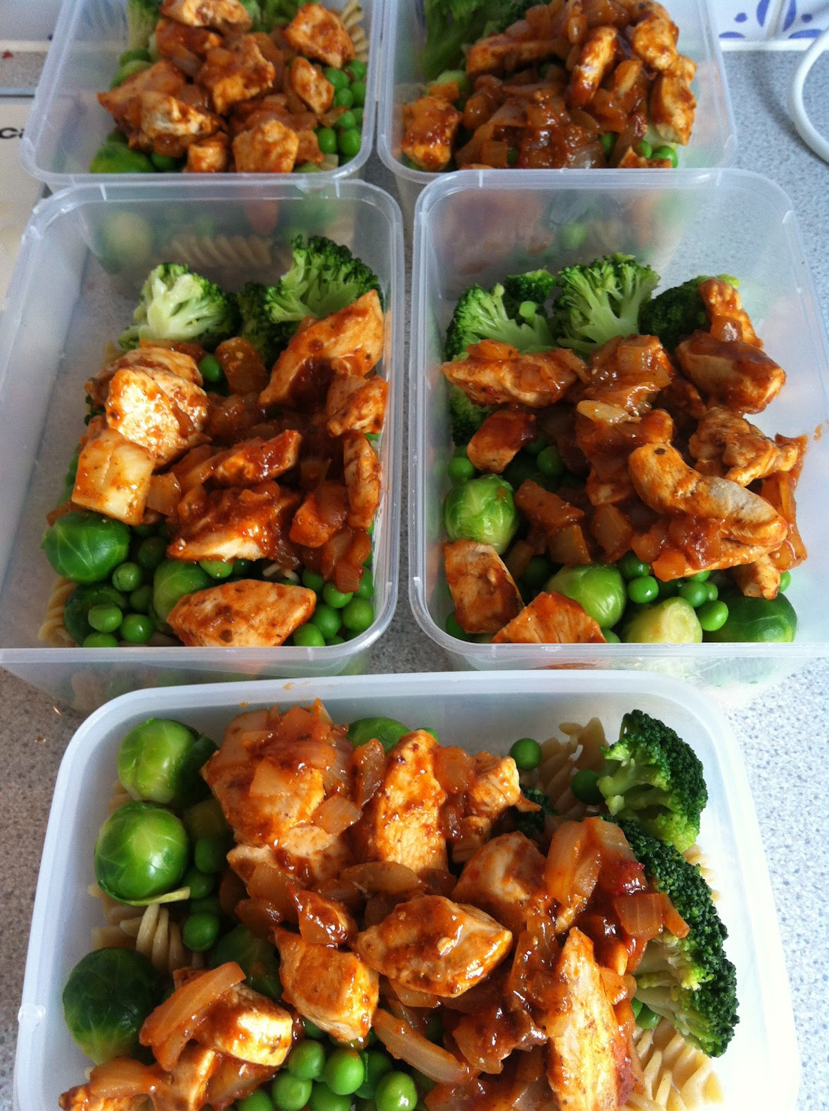 Clean And Healthy Eating
 Lotus and Pie Lunches for the week Chicken with Spicey