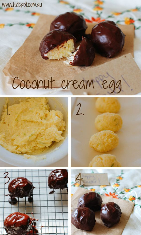 Coconut Cream Easter Egg Recipes
 Coconut Cream Eggs Recipe Cupcakes