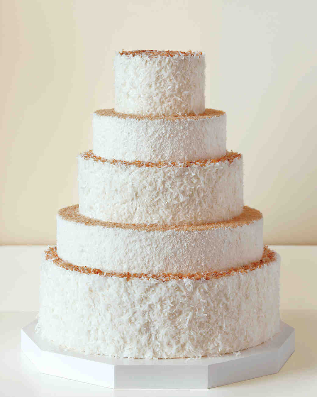 Coconut Wedding Cake
 New Takes on Traditional Wedding Cake Flavors