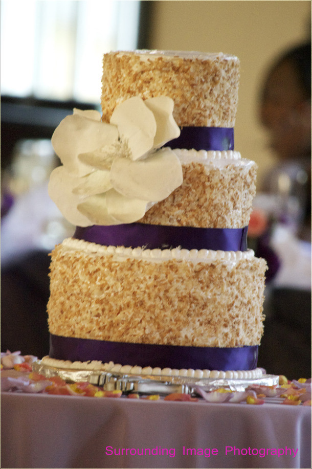Coconut Wedding Cake
 Coconut Wedding Cake Wedding and Bridal Inspiration