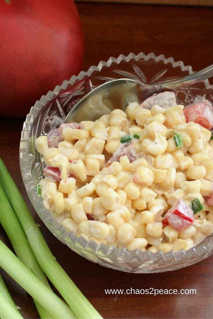 Cold Summer Side Dishes
 Moulder Corn Salad The Perfect Summer Side Dish Chaos 2