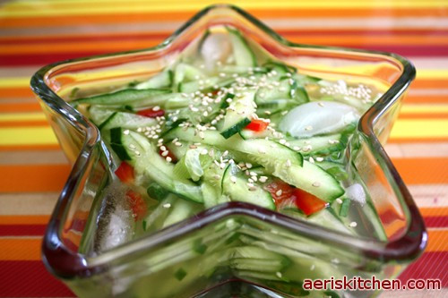 Cold Summer Side Dishes
 Cucumber NaengGuk – Aeri’s Kitchen