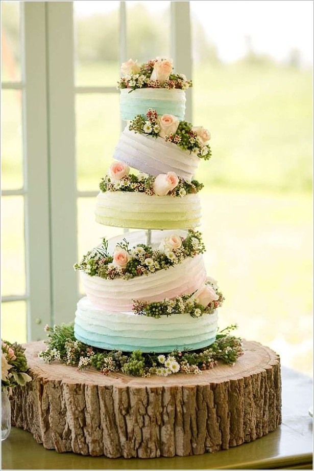 Confetti Wedding Cakes
 Spring and Summer Wedding Cake Inspiration Confetti