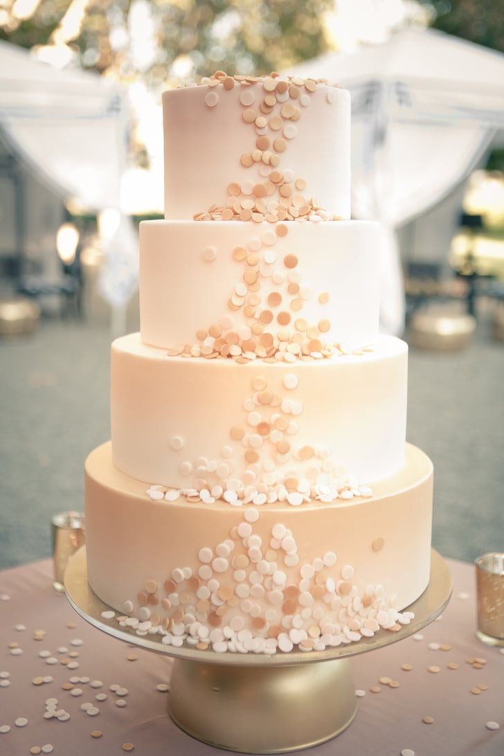 Confetti Wedding Cakes top 20 Count This as the Most Elegant Confetti We Ve Ever Seen