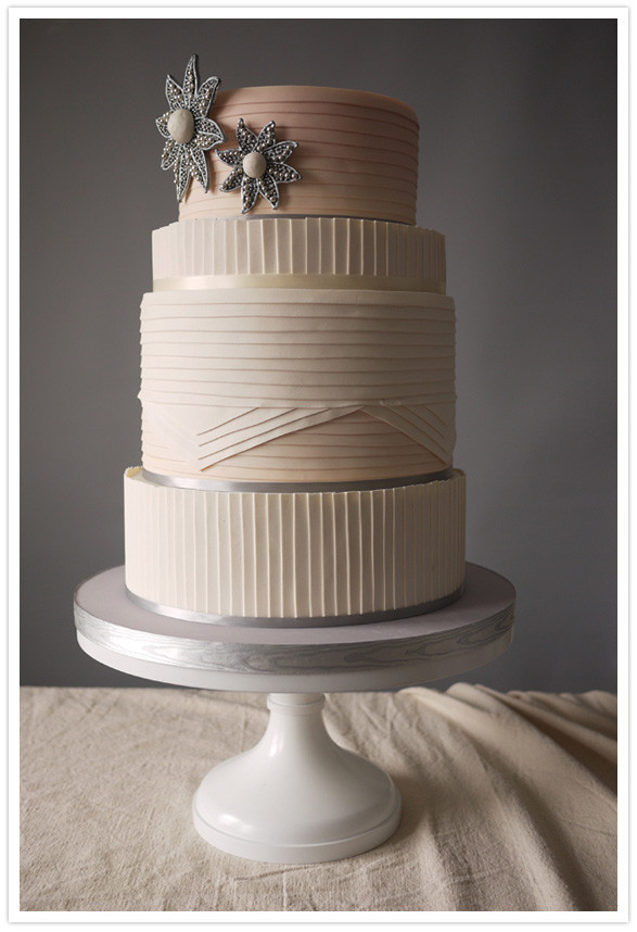 Contemporary Wedding Cakes
 Modern wedding cakes Wedding Inspiration