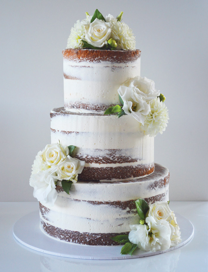 Contemporary Wedding Cakes
 30 Simply Stunning White Wedding Cakes Modern Wedding