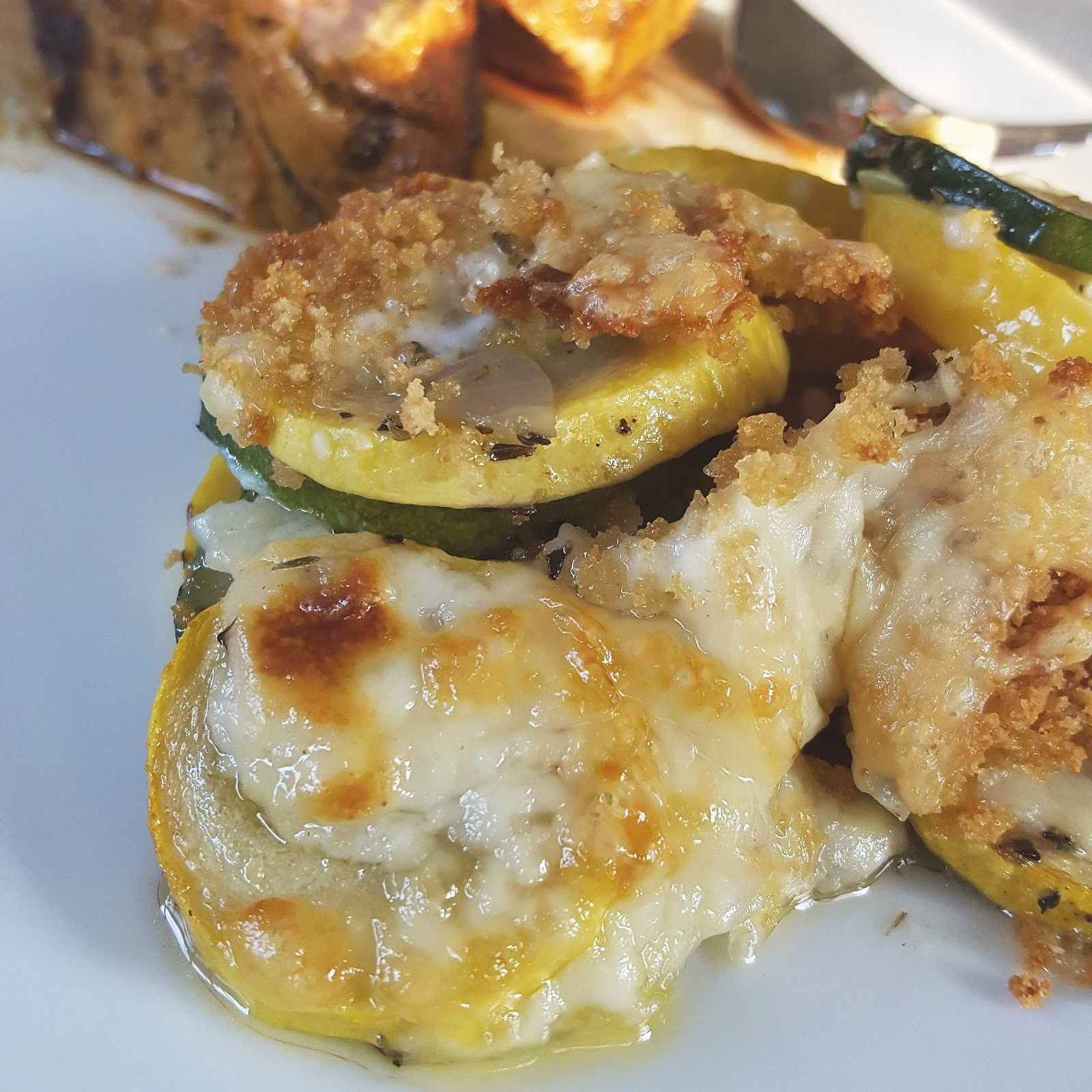 Cooking Summer Squash
 Cooking is Caring Zucchini and Summer Squash Gratin
