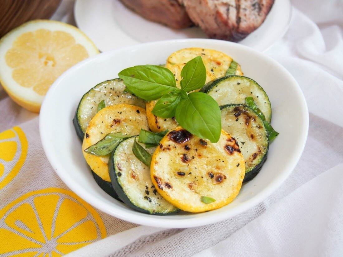 Cooking Summer Squash
 Marinated zucchini and summer squash SundaySupper