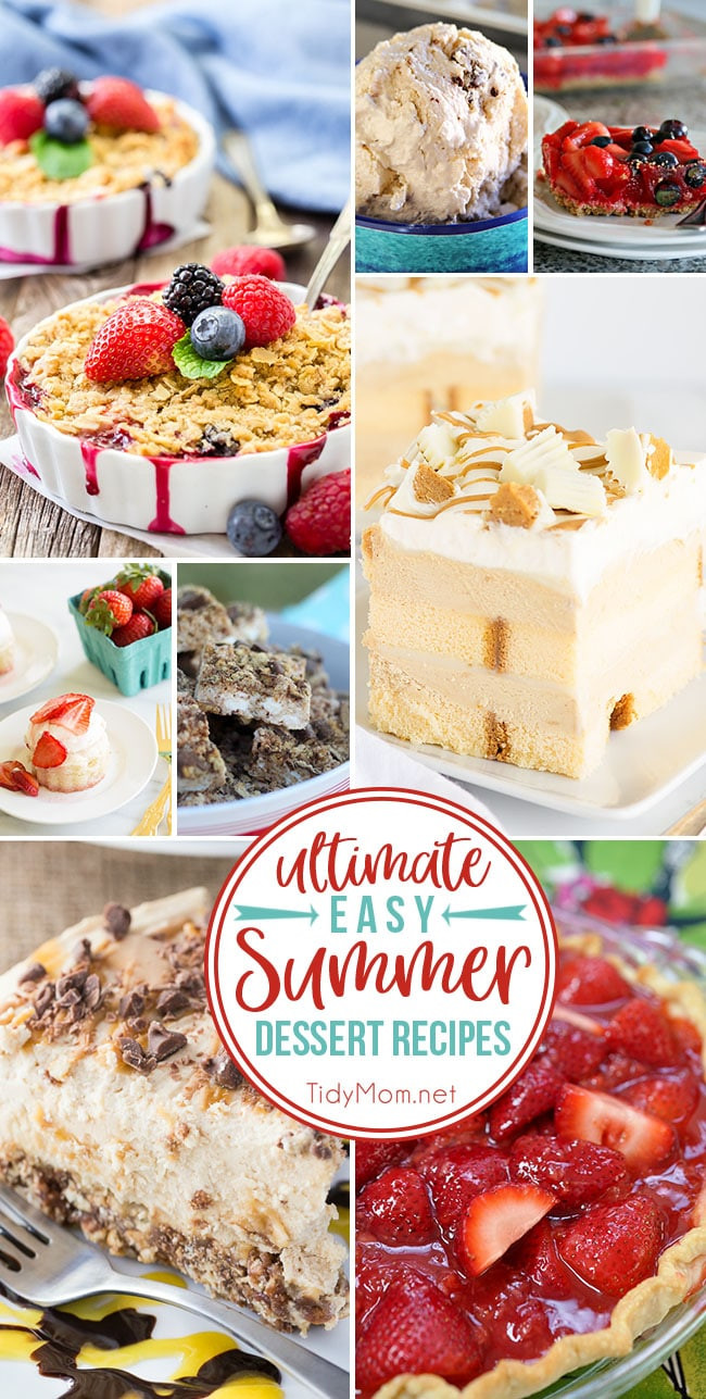 Cool Summer Desserts
 Ultimate Easy Summer Dessert Recipes