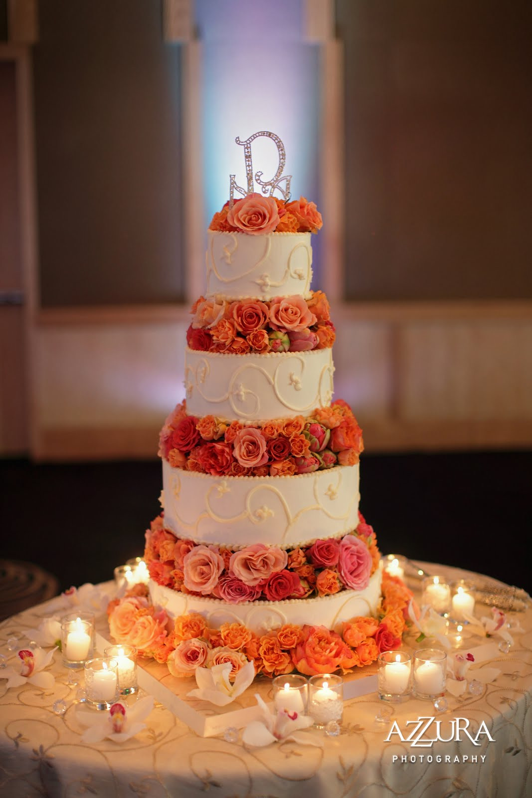 Coral Wedding Cakes
 Wedding Tip Thursday Things to ask your Florist