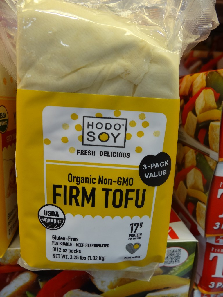 Costco Organic Burritos
 Hodo Soy Organic Firm Tofu