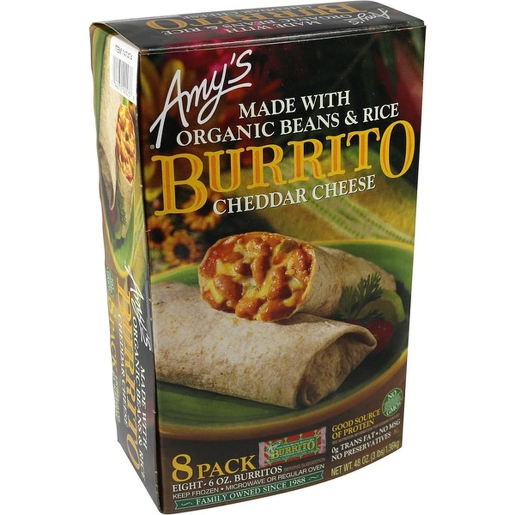 Costco Organic Burritos
 Amy s Bean & Cheese Burrito $15