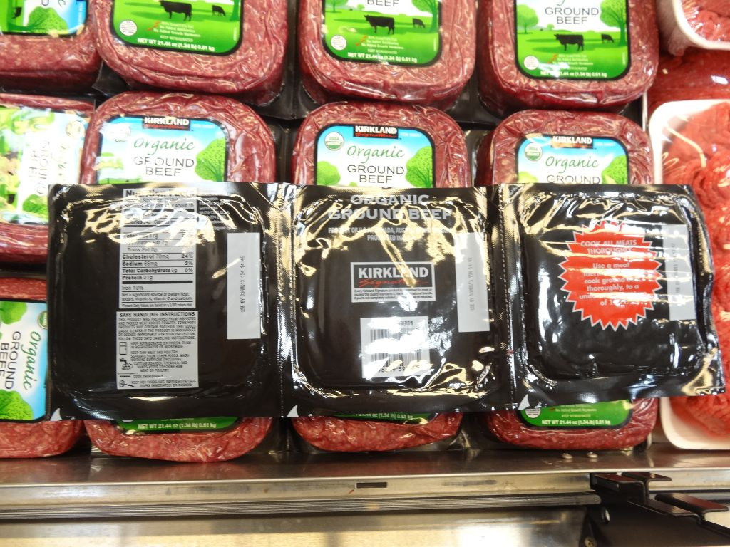 Costco Organic Ground Beef
 Kirkland Signature Organic Ground Beef