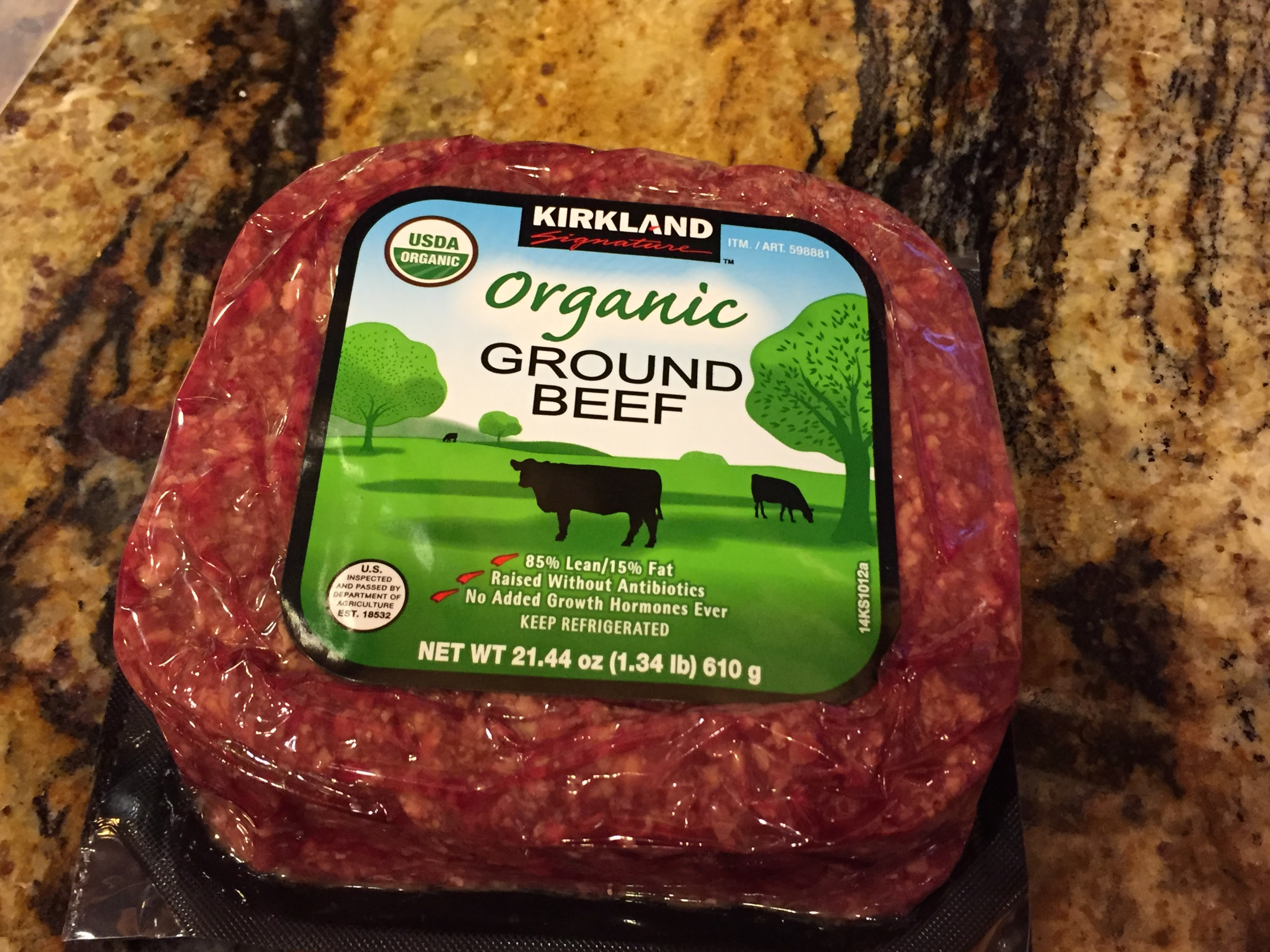 Costco Organic Ground Beef
 Costco Ground Beef