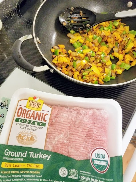 Costco Organic Ground Turkey
 Easy Meal Prep–5 days of healthy meals with ground turkey