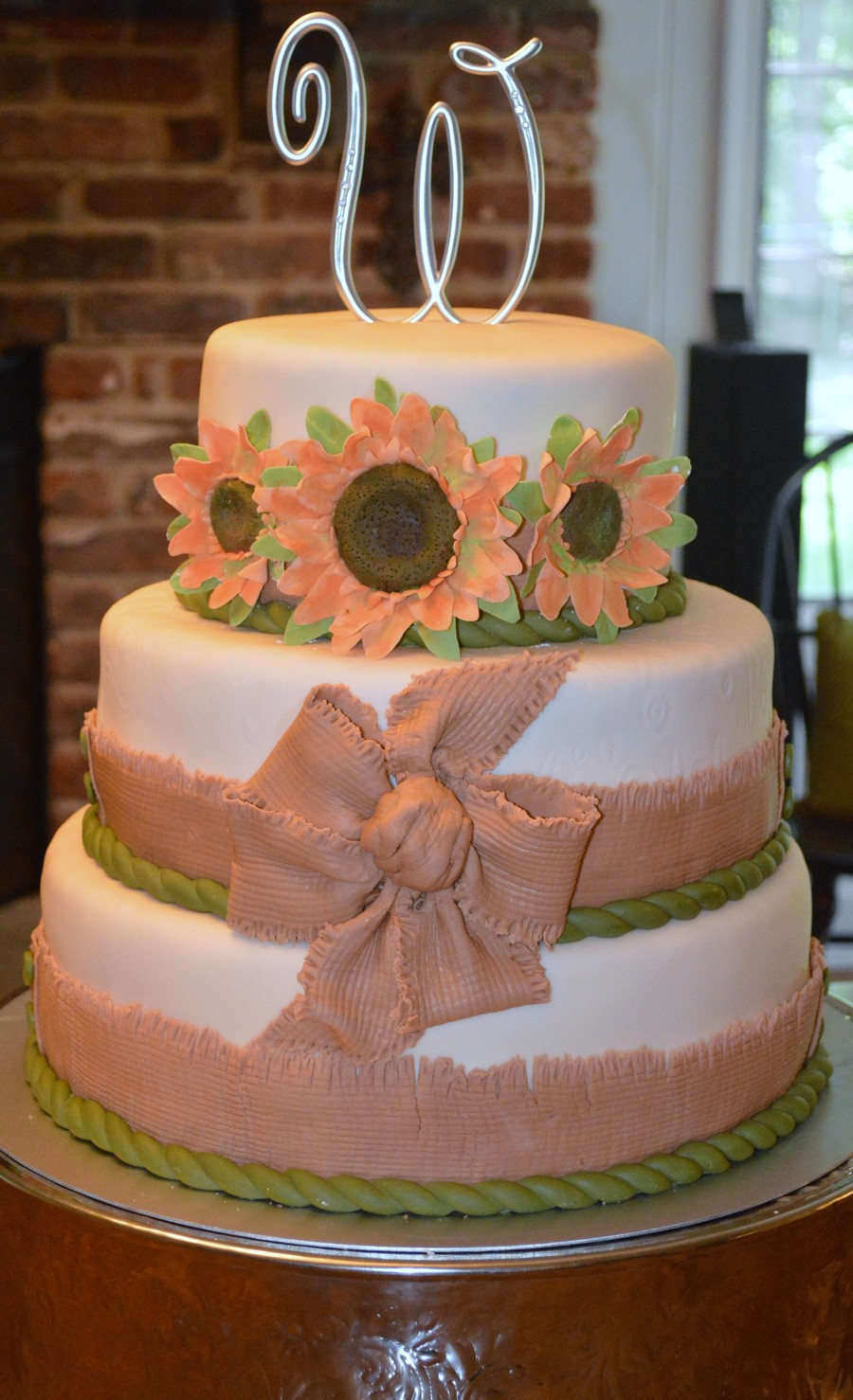 Country Themed Wedding Cakes
 Country Themed Wedding Cake CakeCentral