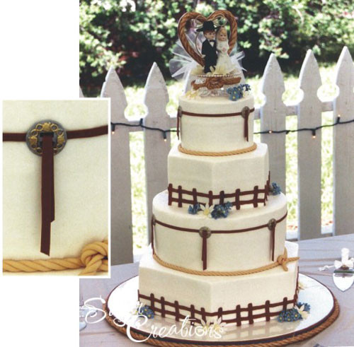 Country Western Wedding Cakes
 Country Wedding Cakes