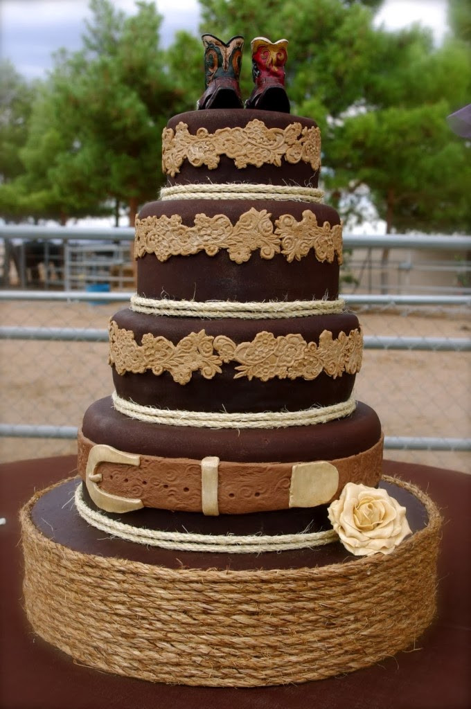 Cowboy Wedding Cakes
 Memorable Wedding Easy Country Western Wedding Theme Ideas