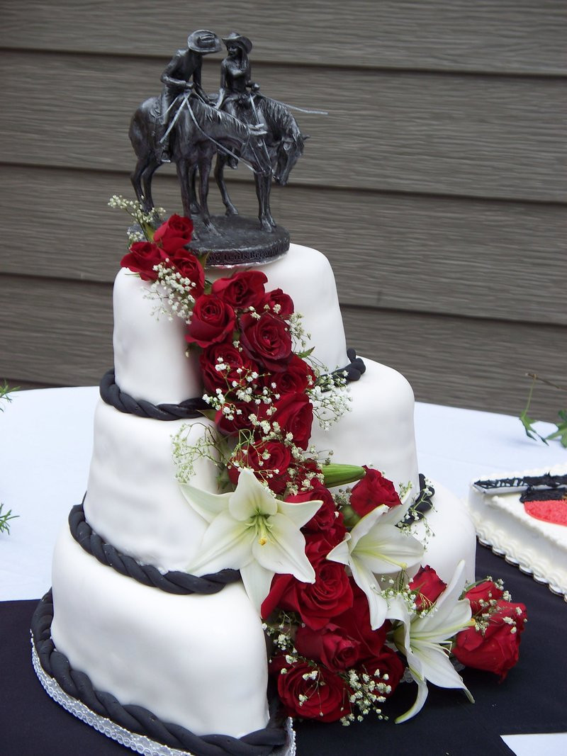 Cowboy Wedding Cakes
 cowboy wedding cake by socialclash on DeviantArt