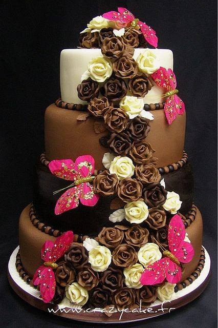 Crazy Wedding Cakes
 Multi Tiered Wedding Cakes With All Extravaganza