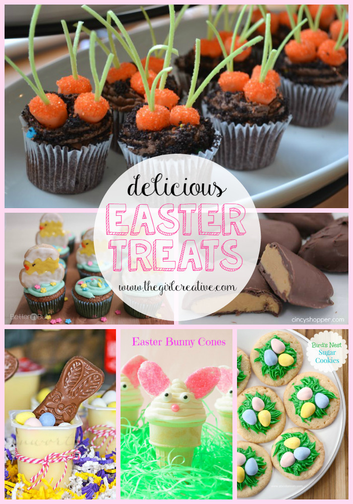 Creative Easter Desserts
 Easter Treats The Girl Creative