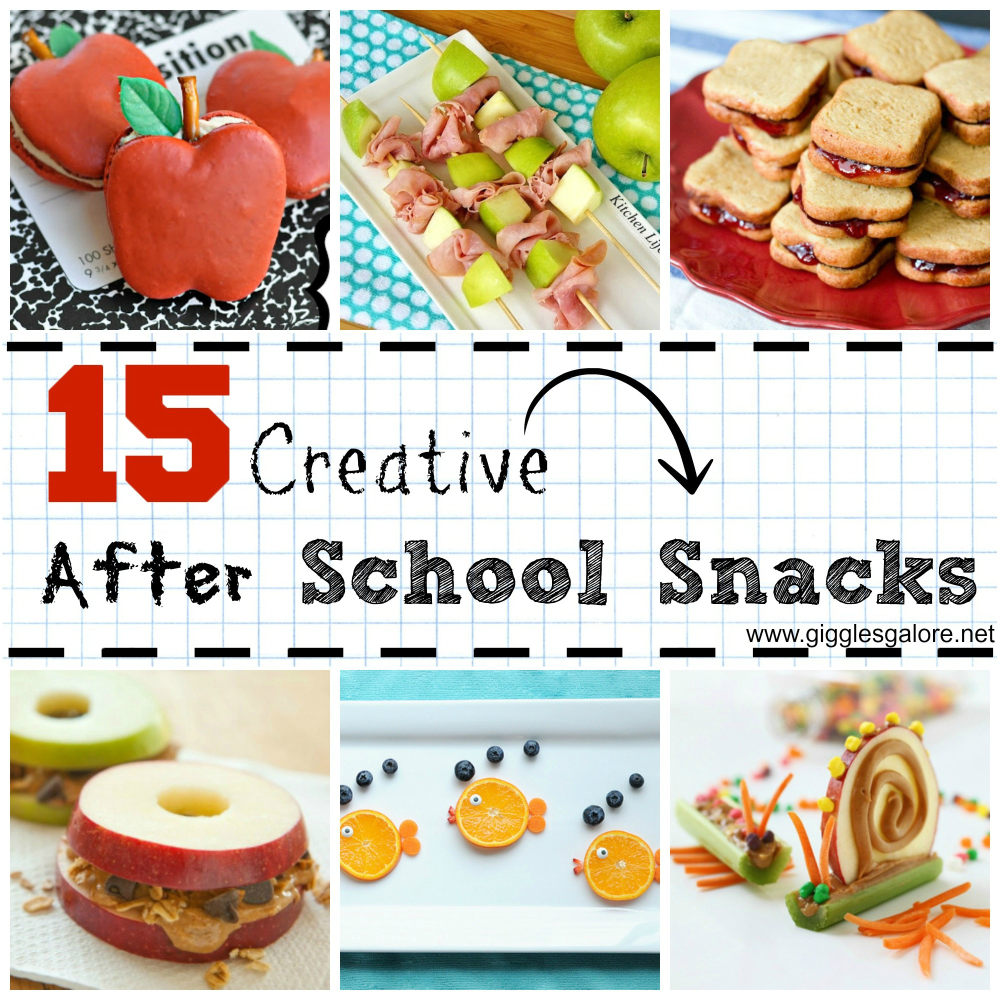 Creative Healthy Snacks
 15 Creative After School Snacks Giggles Galore